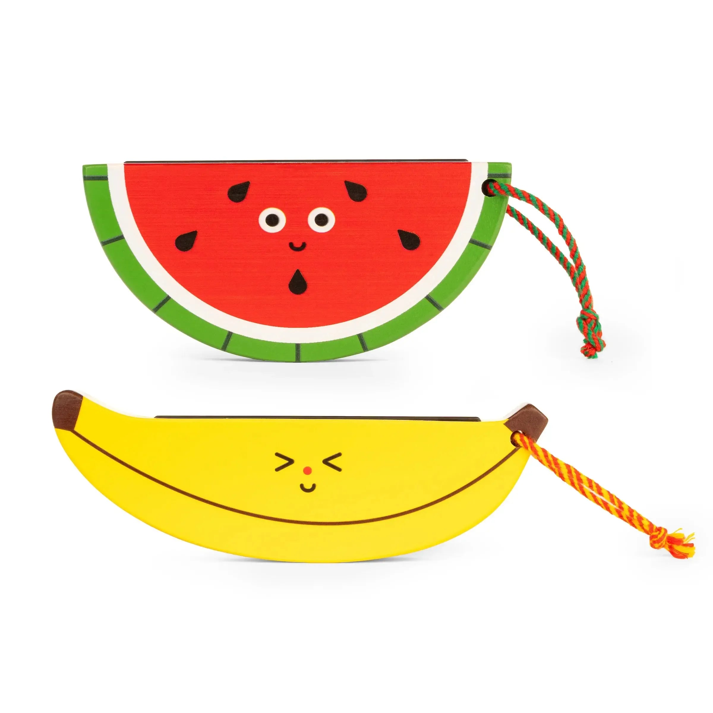 Wooden Fruit Harmonica-Toys-Kikkerland-The Bay Room