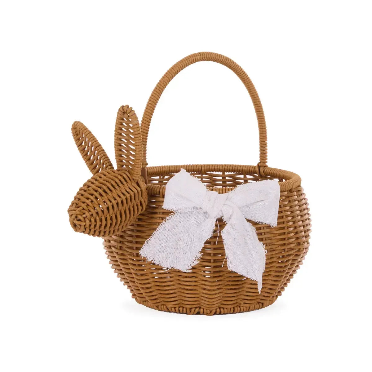 Woven Bunny Hunting Basket-Easter-Holly & Ivy-The Bay Room