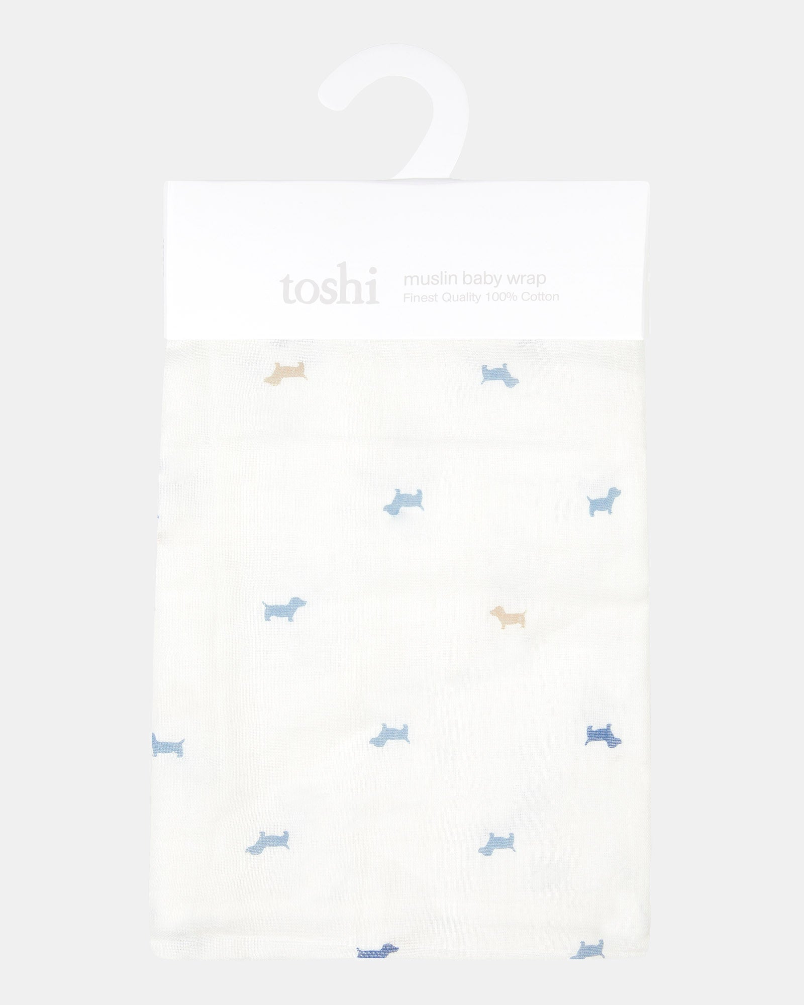 Wrap Muslin Classic - Puppy-Nursery & Nurture-Toshi-The Bay Room