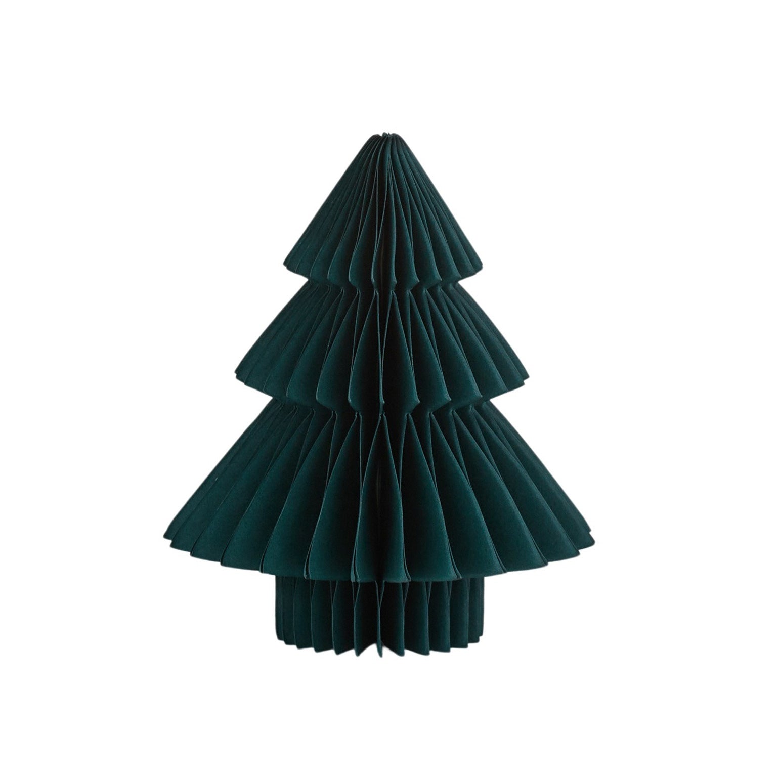 Xmas Tree Decoration Paper 6x6x15cm Green-Christmas-Coast To Coast Home-The Bay Room