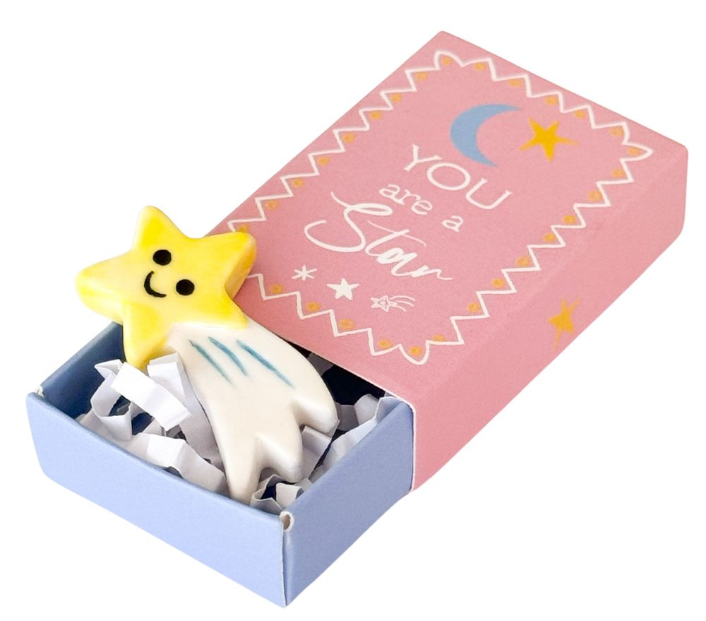 You are a Star Matchbox Memory Pink 5cm-Decor Items-Urban Products-The Bay Room