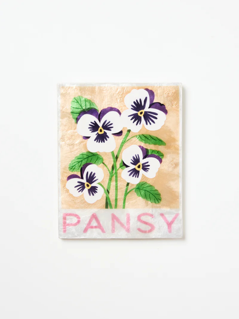 Market Wall Art Pansy