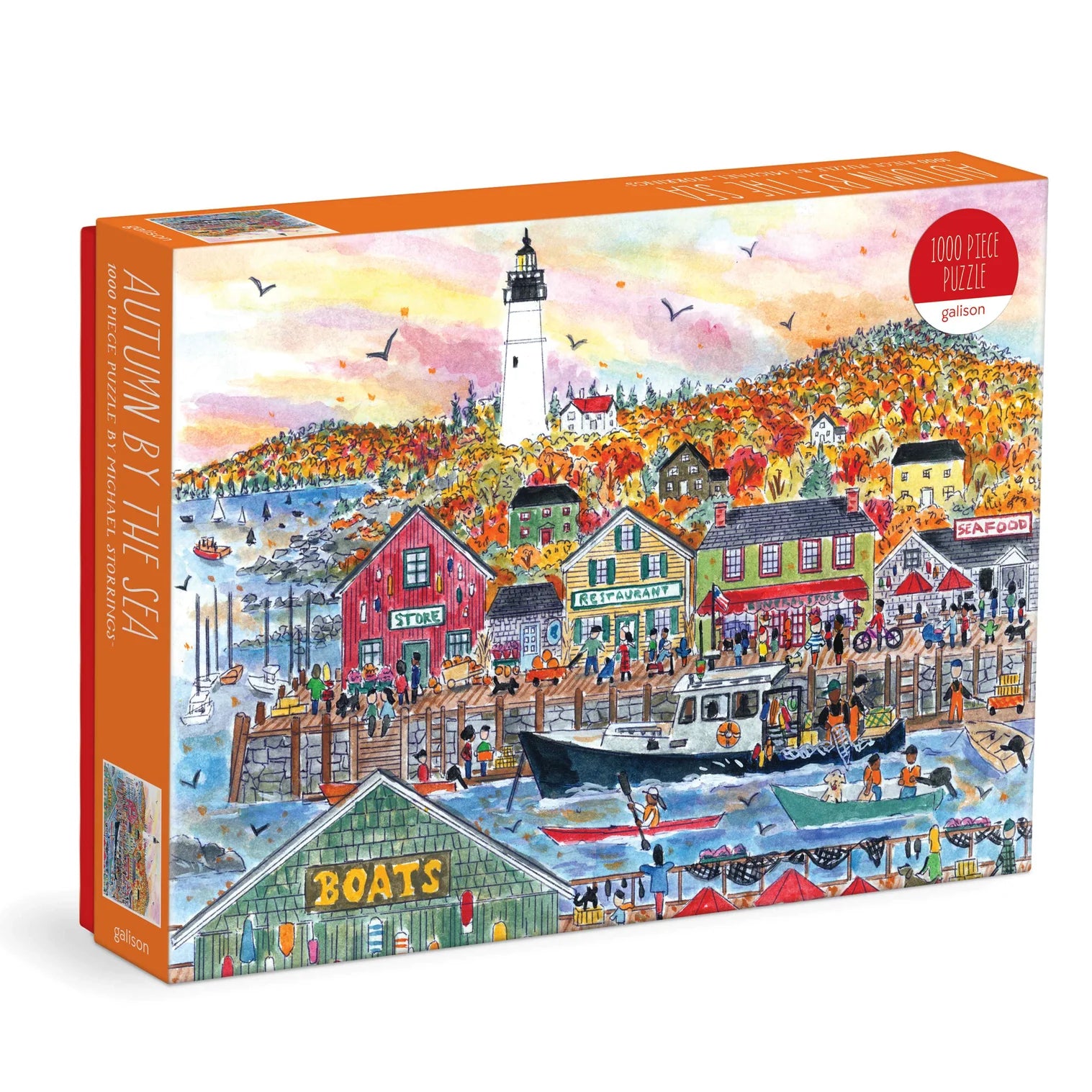 Storrings Autumn By the Sea Puzzle 1000pc