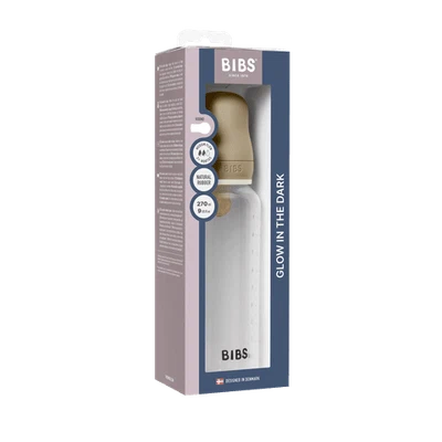 Baby Bottle BPA Free plastic 270ml Latex - GLOW Vanilla
