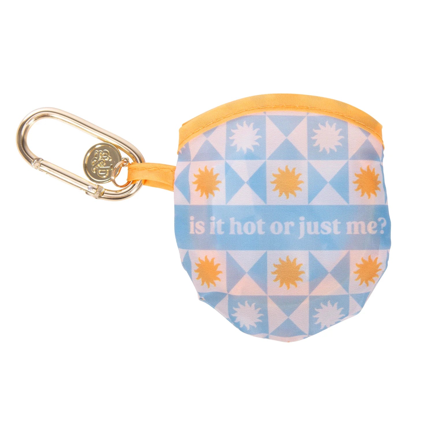 Twist 'n' Pop Fan with Carabiner