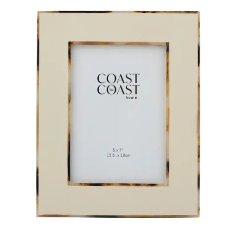 Andover Resin 5x7" Photo Frame 19x24cm Natural