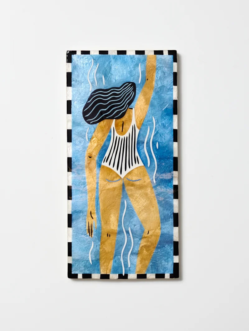 Beach Day Wall Art Swim