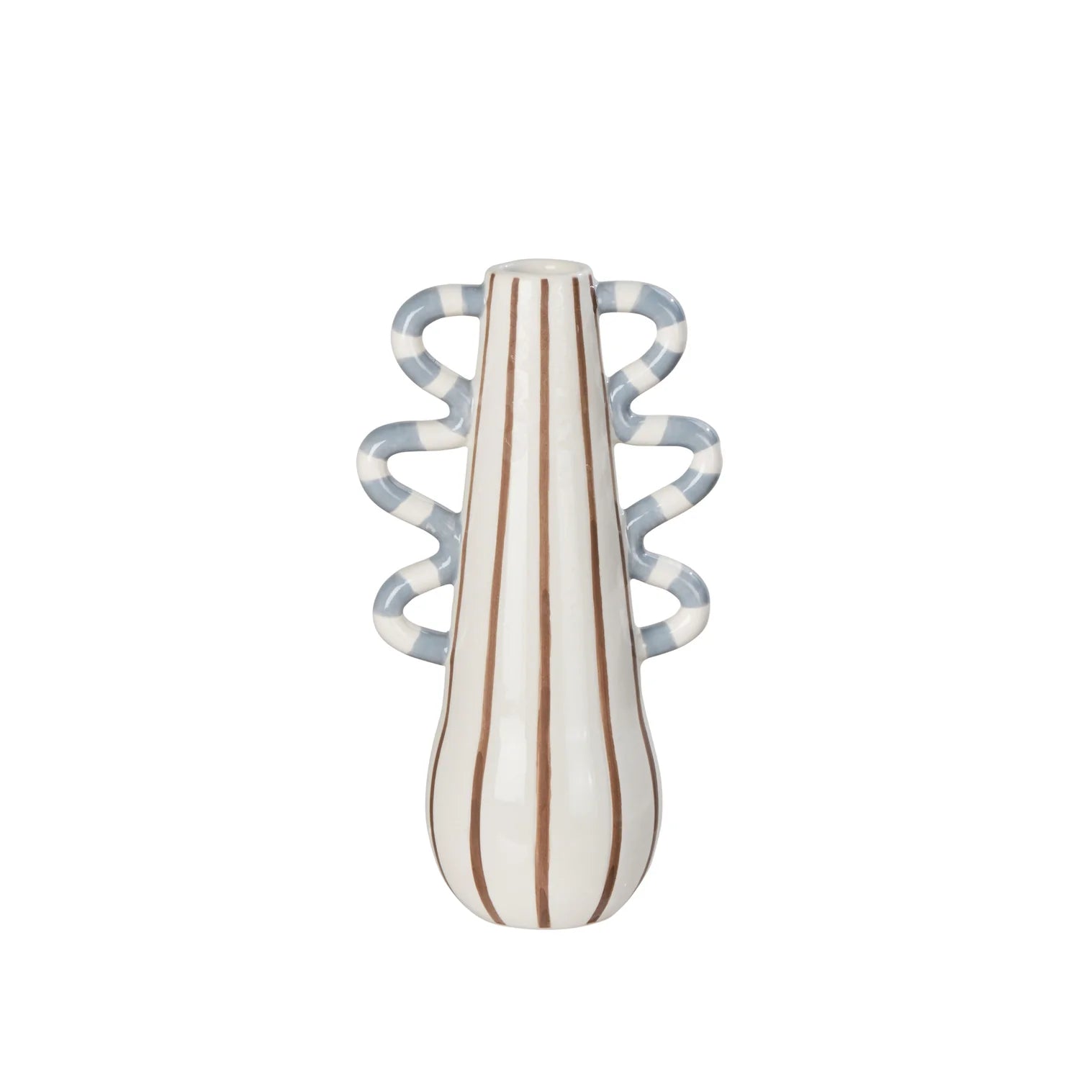 Harper Stripe Vase 8.2x12.5x22.5cm
