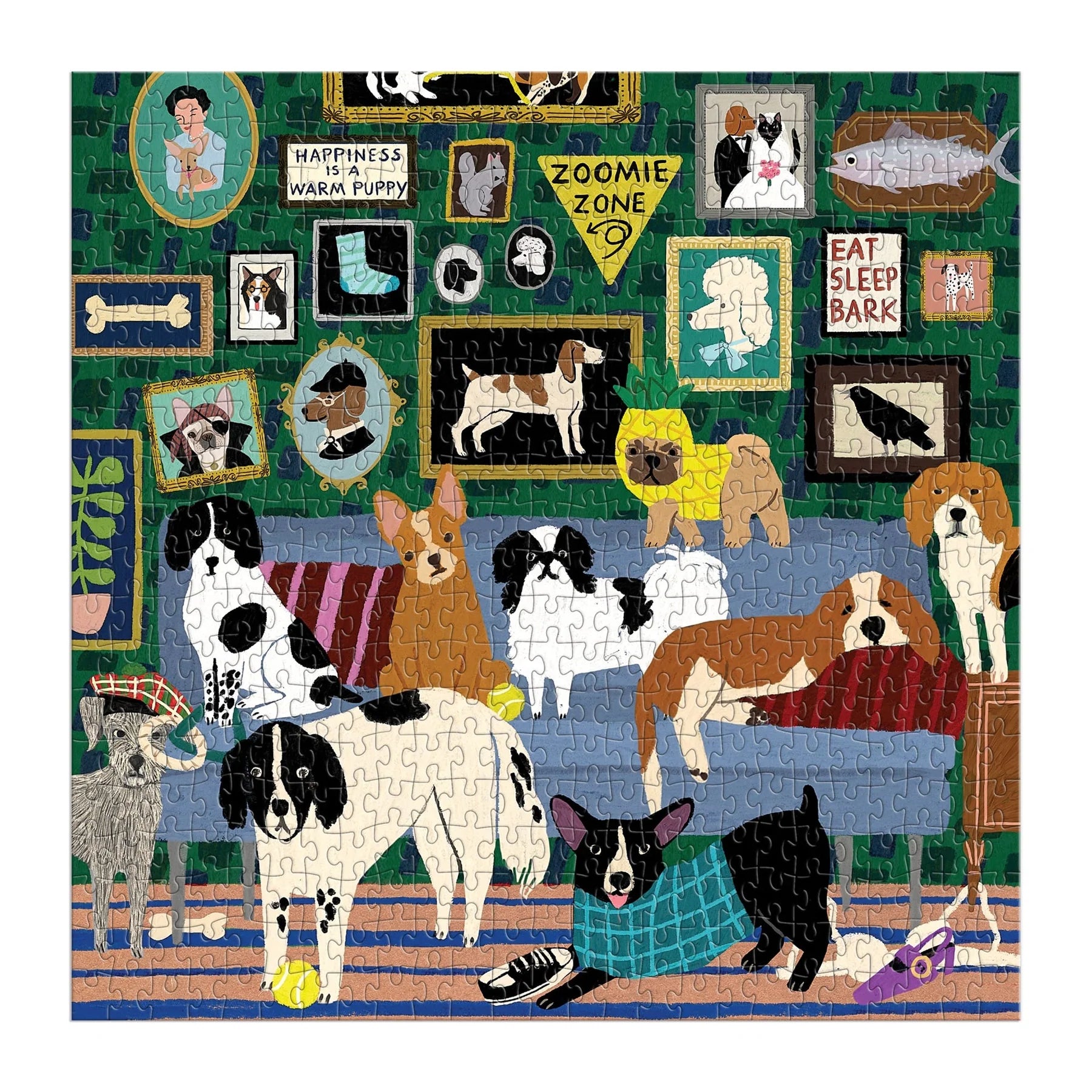 Lounge Dogs Puzzle 500pc