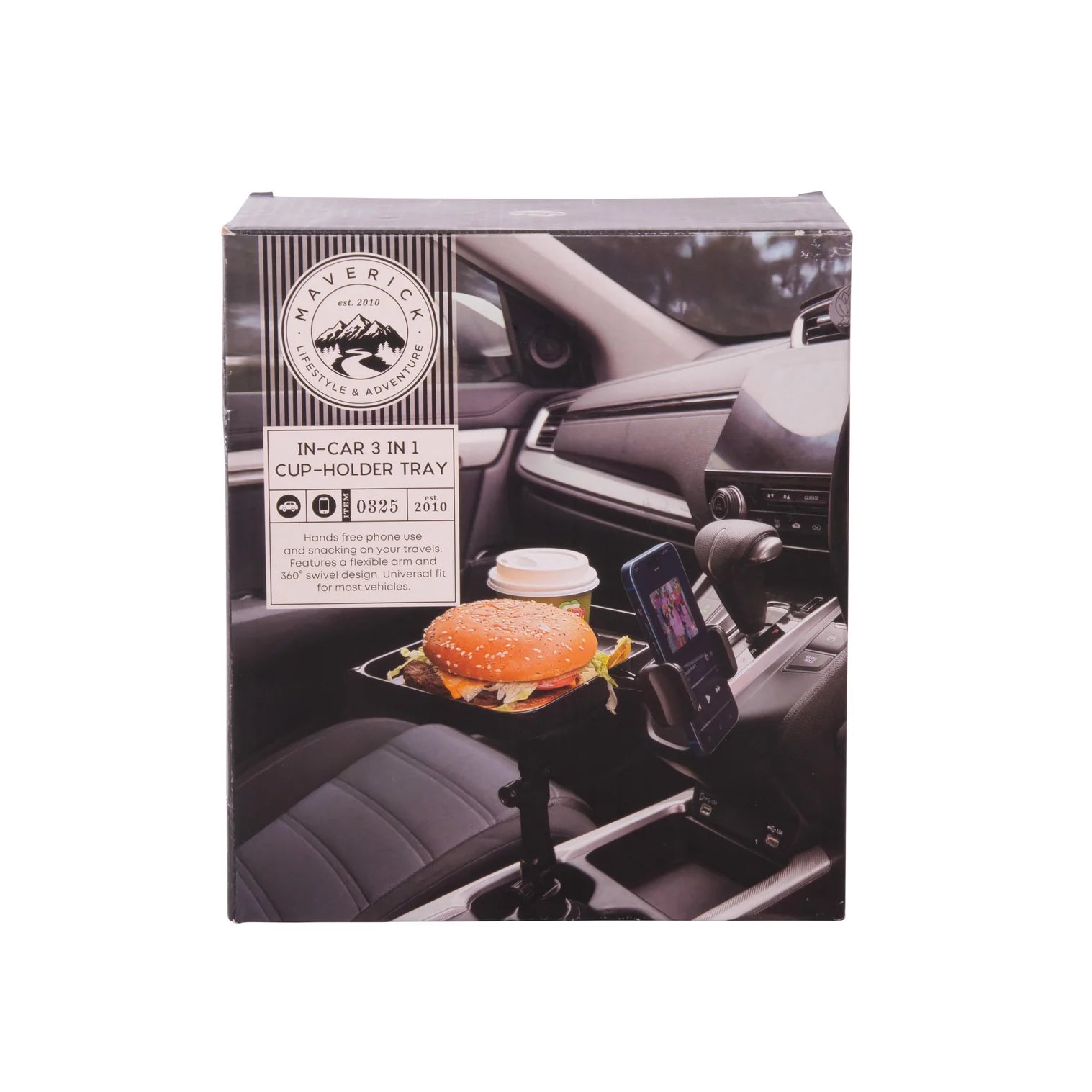 In-Car Cup-Holder Tray