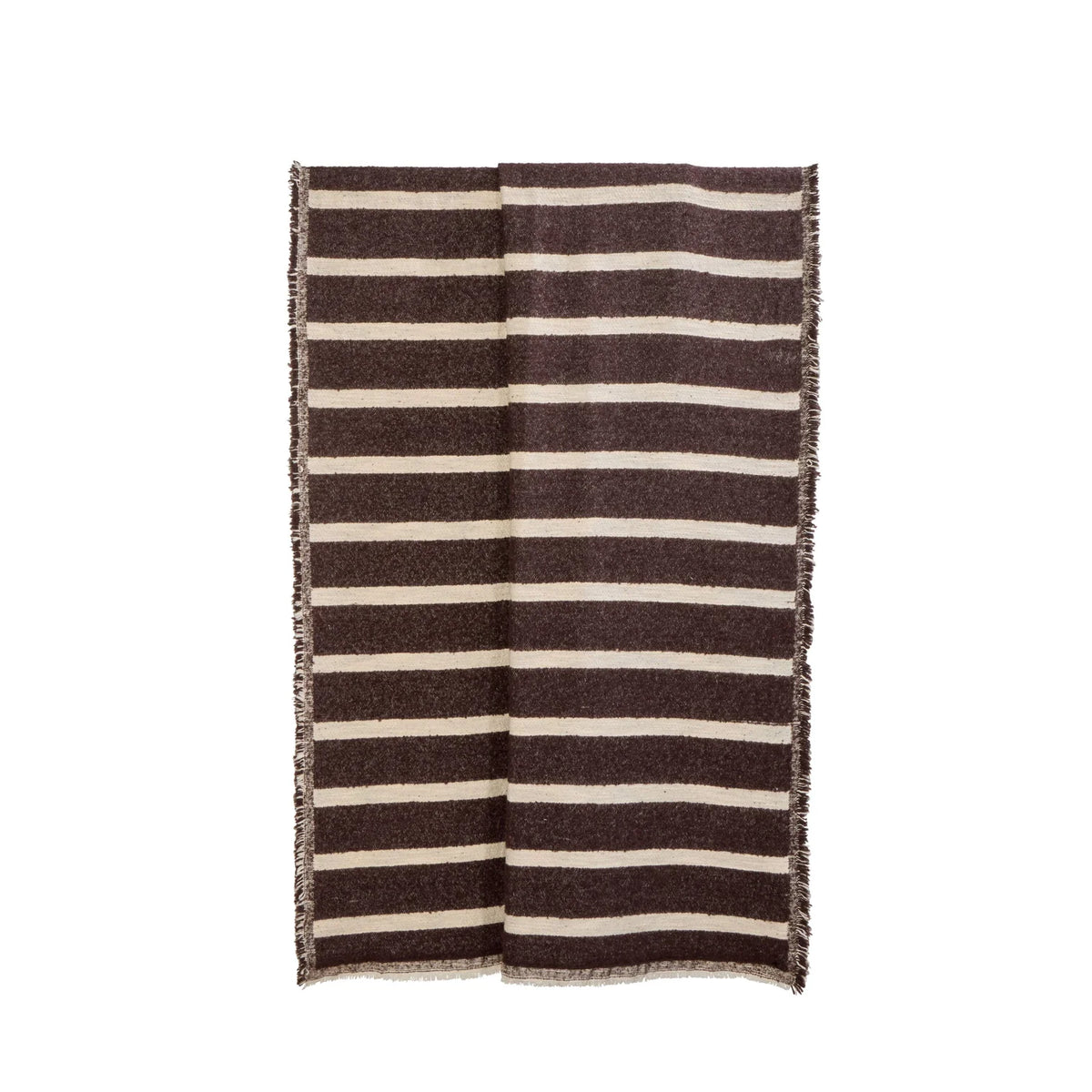 Faye Throw Brown & Natural
