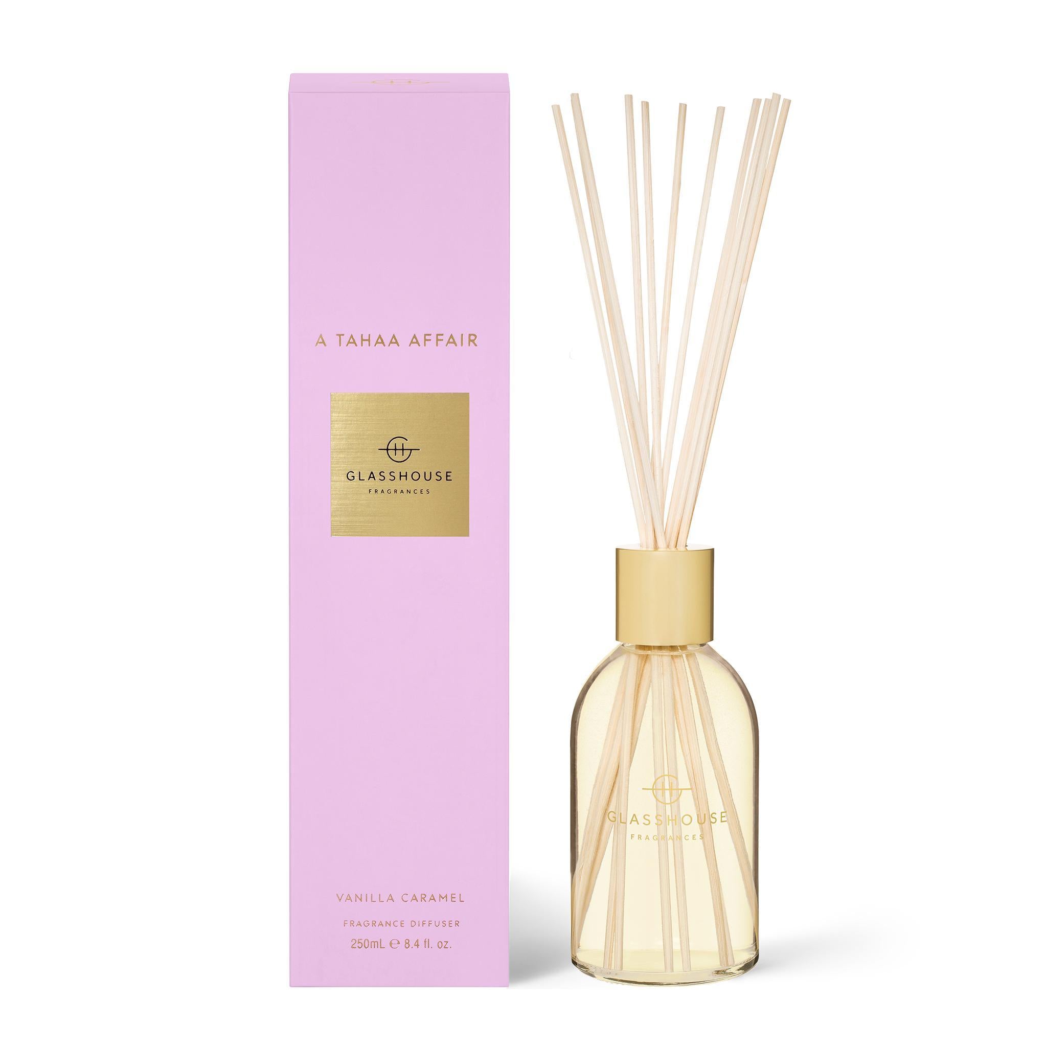 250mL Fragrance Diffuser - Asst Fragrances-Candles & Fragrance-Glasshouse-A Tahaa Affair-The Bay Room