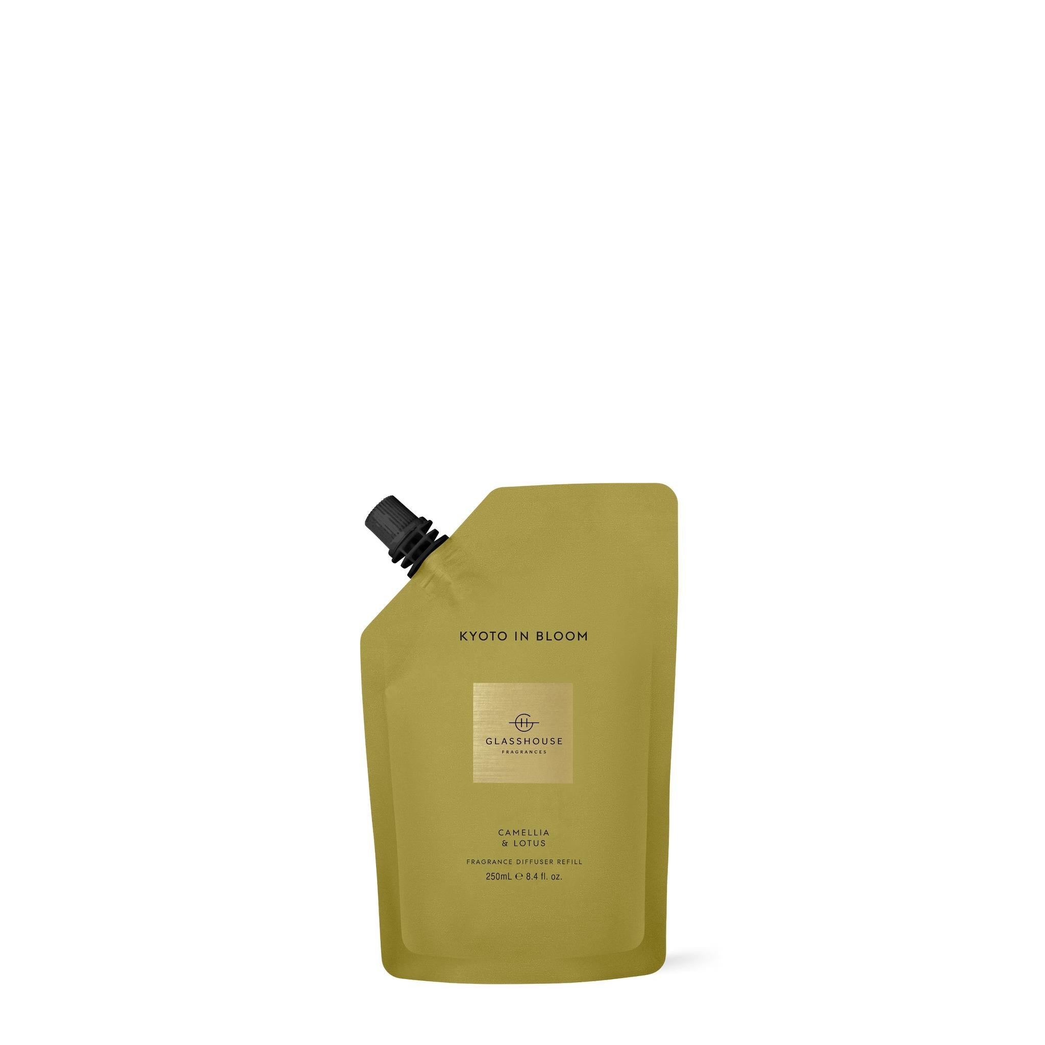 250mL Fragrance Diffuser Refill - Asst Fragrances-Candles & Fragrances-Glasshouse-Kyoto In Bloom-The Bay Room