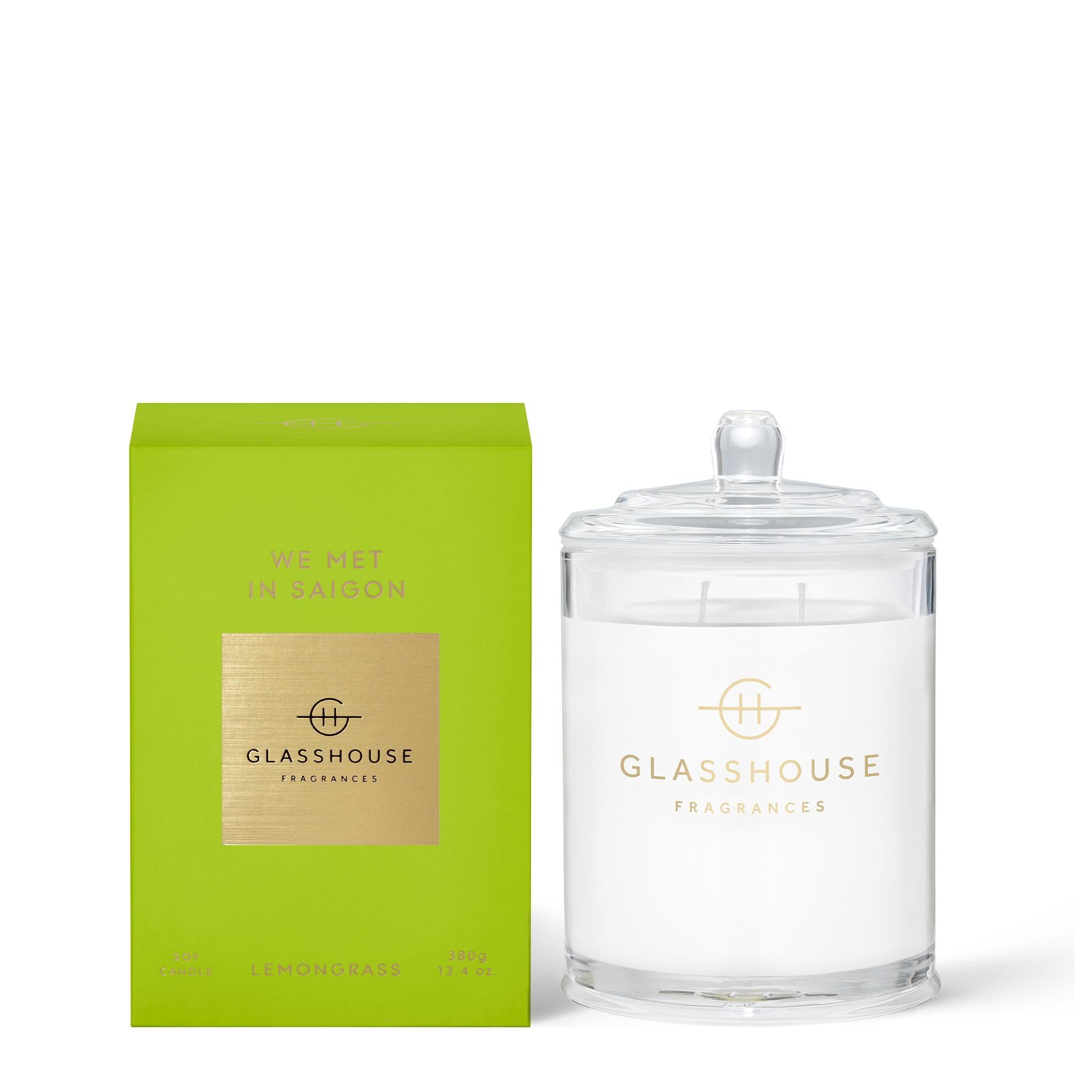 380g Soy Candle - Asst Fragrances-Candles & Fragrances-Glasshouse-We Met In Saigon-The Bay Room