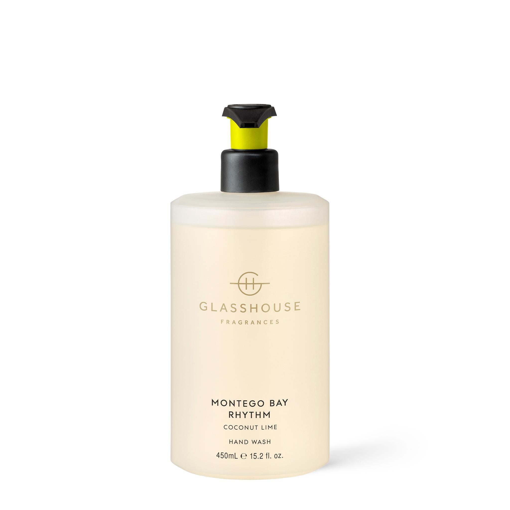 450mL Hand Wash - Asst Fragrances-Beauty & Well-Being-Glasshouse-Montego Bay Rhythm-The Bay Room