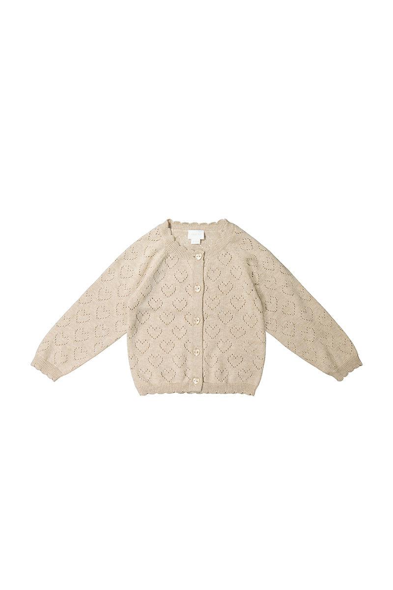 Abigail Knitted Cardigan - Mouse Marle-Clothing & Accessories-Jamie Kay-The Bay Room