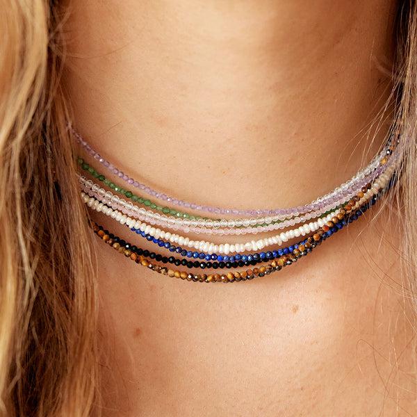 Amethyst Empower Gem Necklace-Jewellery-Palas-The Bay Room