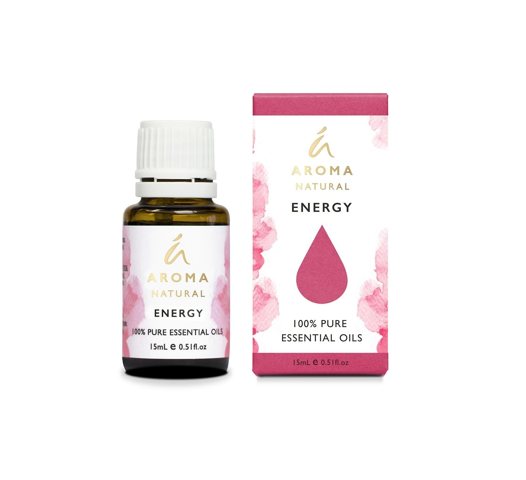 Aroma Natural Essential Oil Blend 15mL - Asst Scents-Candles & Fragrances-Tilley-Energy-The Bay Room