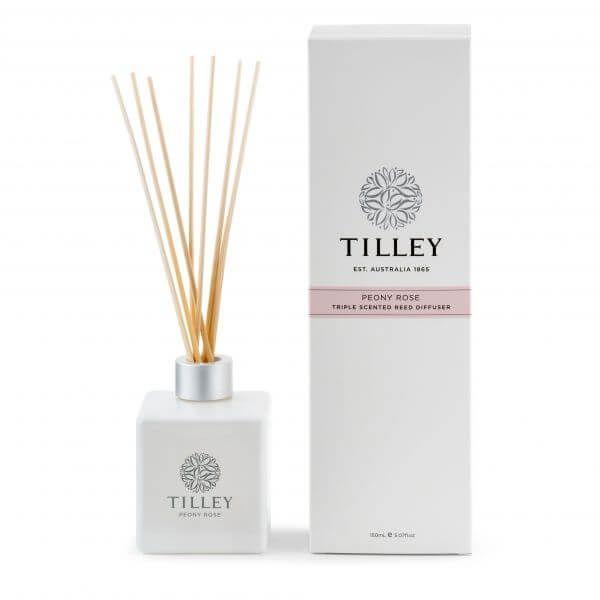 Aromatic Reed Diffuser 150mL - Asst Fragrance-Candles & Fragrances-Tilley-Peony Rose-The Bay Room