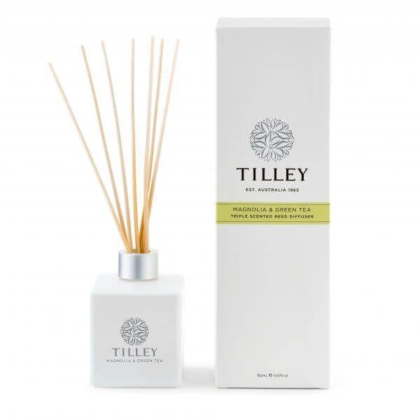 Aromatic Reed Diffuser 150mL - Asst Fragrance-Candles & Fragrances-Tilley-Magnolia & Green Tea-The Bay Room