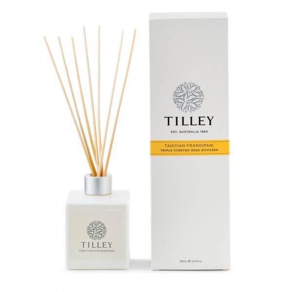 Aromatic Reed Diffuser 150mL - Asst Fragrance-Candles & Fragrances-Tilley-Tahitian Frangipani-The Bay Room