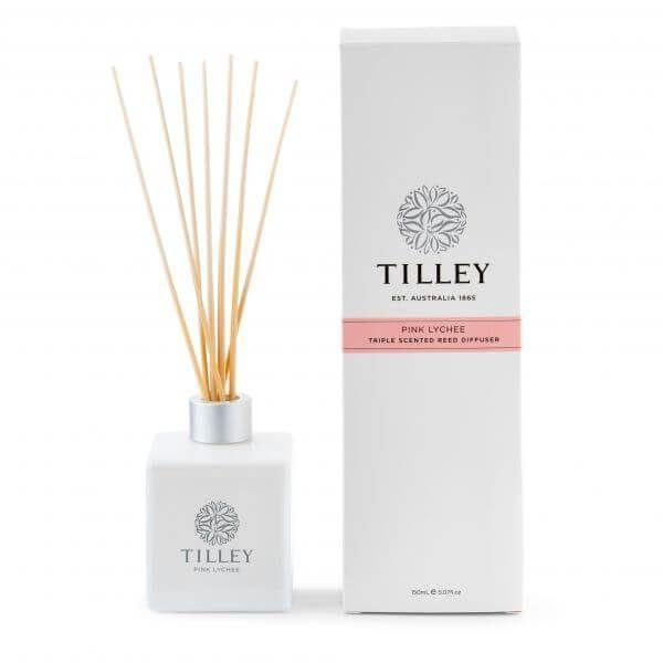 Aromatic Reed Diffuser 150mL - Asst Fragrance-Candles & Fragrances-Tilley-Pink Lychee-The Bay Room