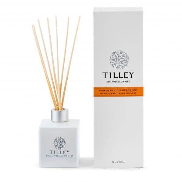 Aromatic Reed Diffuser 150mL - Asst Fragrance-Candles & Fragrances-Tilley-Sandalwood & Bergamot-The Bay Room