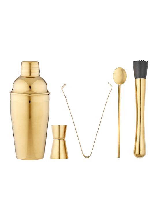 Aurora 5pc Gold Cocktail Set-Dining & Entertaining-Tempa-The Bay Room