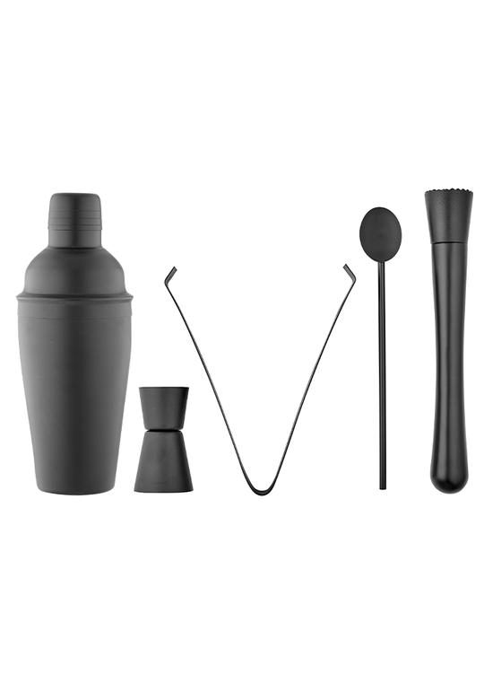 Aurora 5pc Matte Black Cocktail Set-Dining & Entertaining-Tempa-The Bay Room