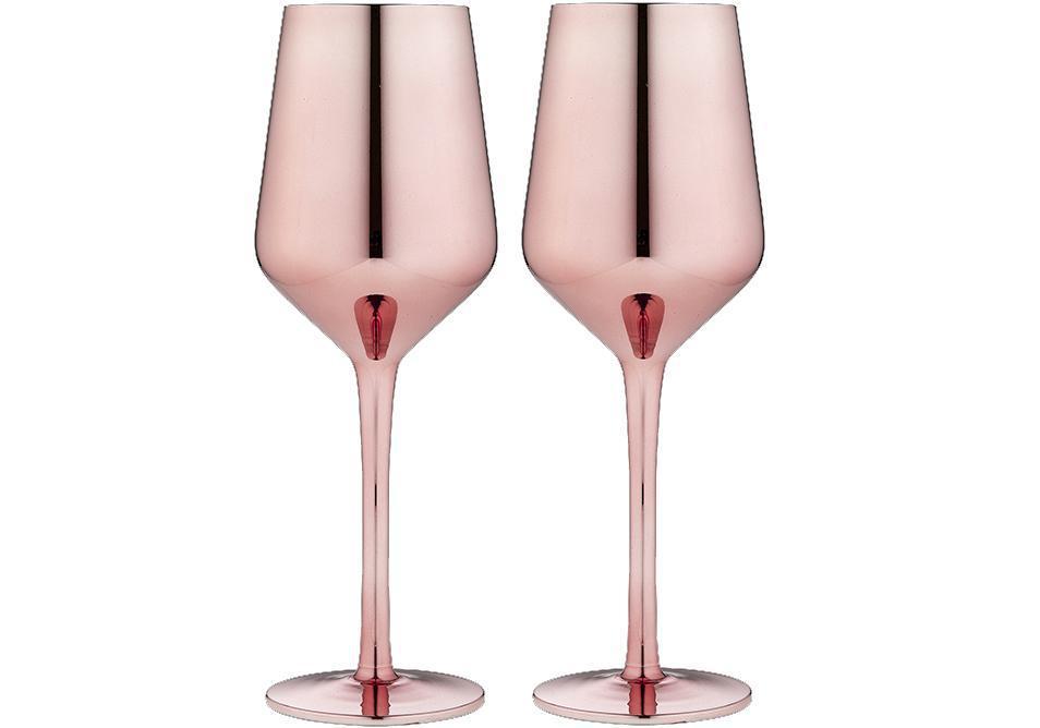 Aurora Rose Wine Glass - Pack of 2-Dining & Entertaining-Tempa-The Bay Room