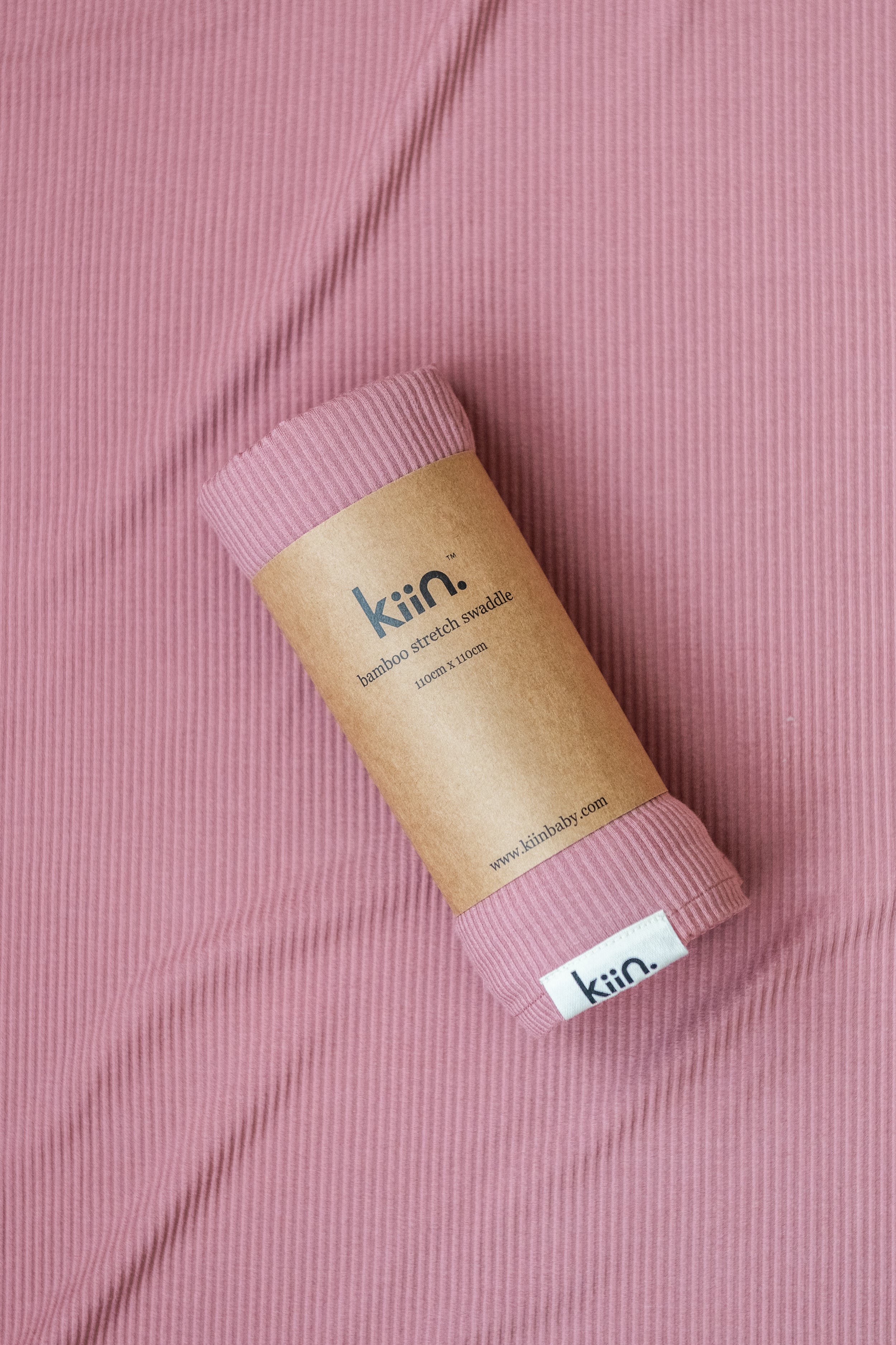 Bamboo Stretch Swaddle - Heather-Nursery & Nurture-Kiin-The Bay Room