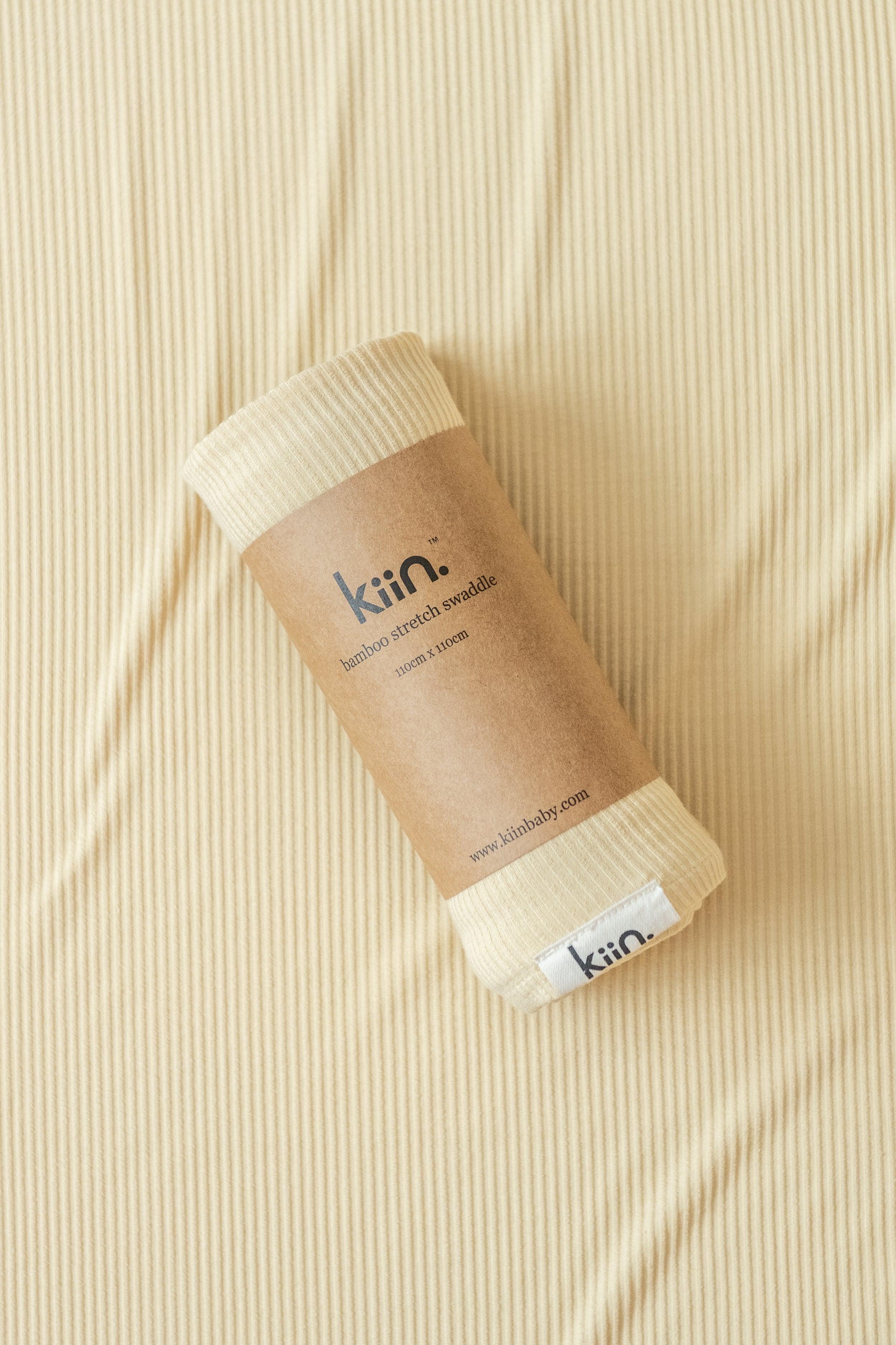 Bamboo Stretch Swaddle - Oat-Nursery & Nurture-Kiin-The Bay Room