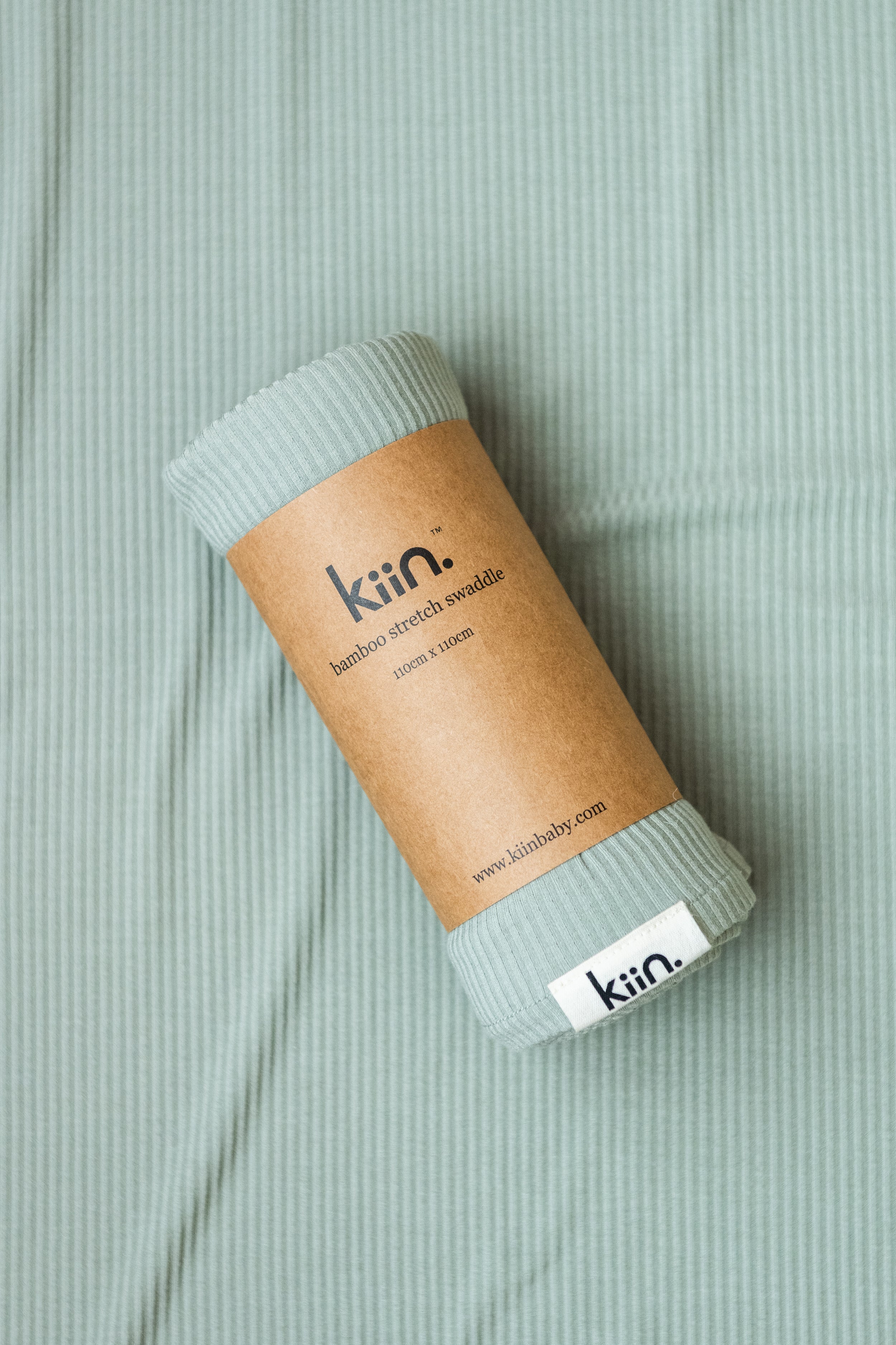 Bamboo Stretch Swaddle - Sage-Nursery & Nurture-Kiin-The Bay Room
