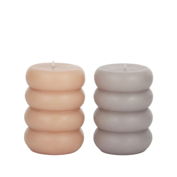 Curves Shaped Candle - Asst-Candles & Fragrances-Coast To Coast Home-The Bay Room
