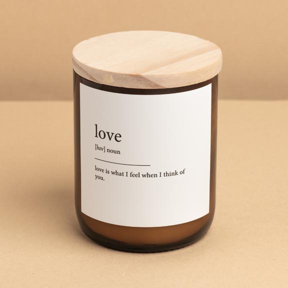 Dictionary Meaning Soy Candle - Love-Candles & Fragrance-The Commonfolk Collective-The Bay Room