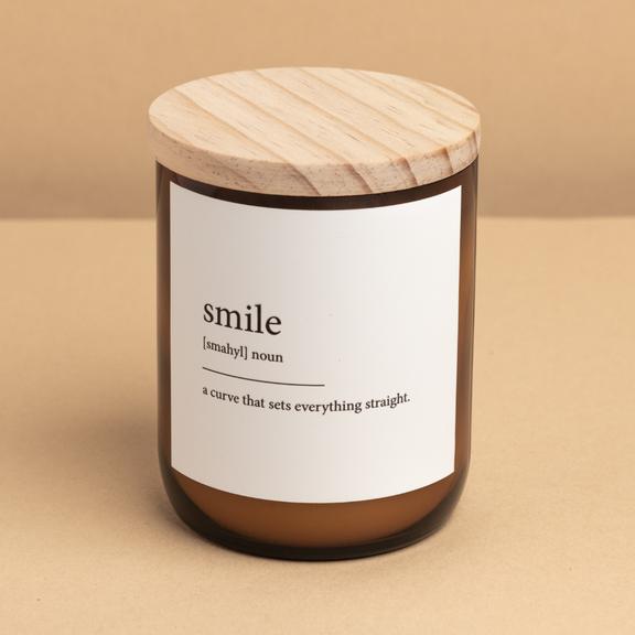 Dictionary Meaning Soy Candle - Smile-Candles & Fragrances-The Commonfolk Collective-The Bay Room