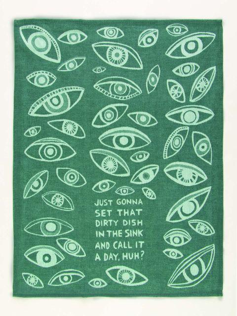 Dirty Dish In The Sink Dish Towel-Fun & Games-Blue Q-The Bay Room