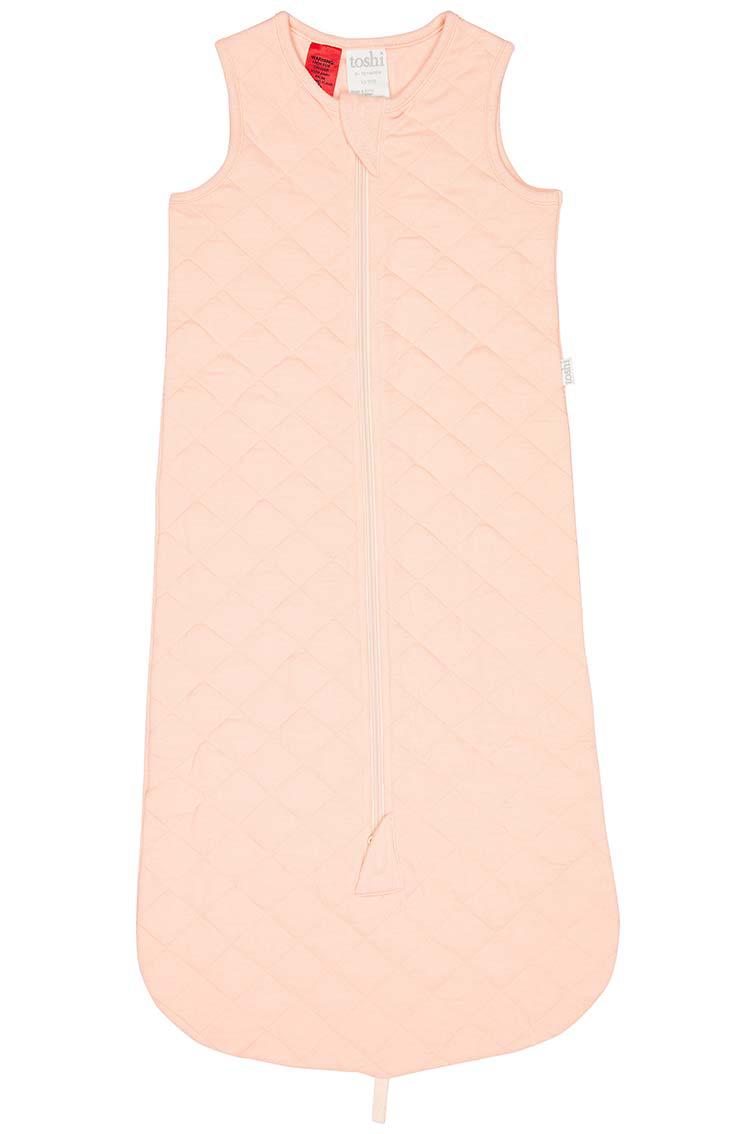 Dreamtime Organic Baby Sleep Bag Sleeveless 1 TOG Blush-Nursery & Nurture-Toshi-The Bay Room