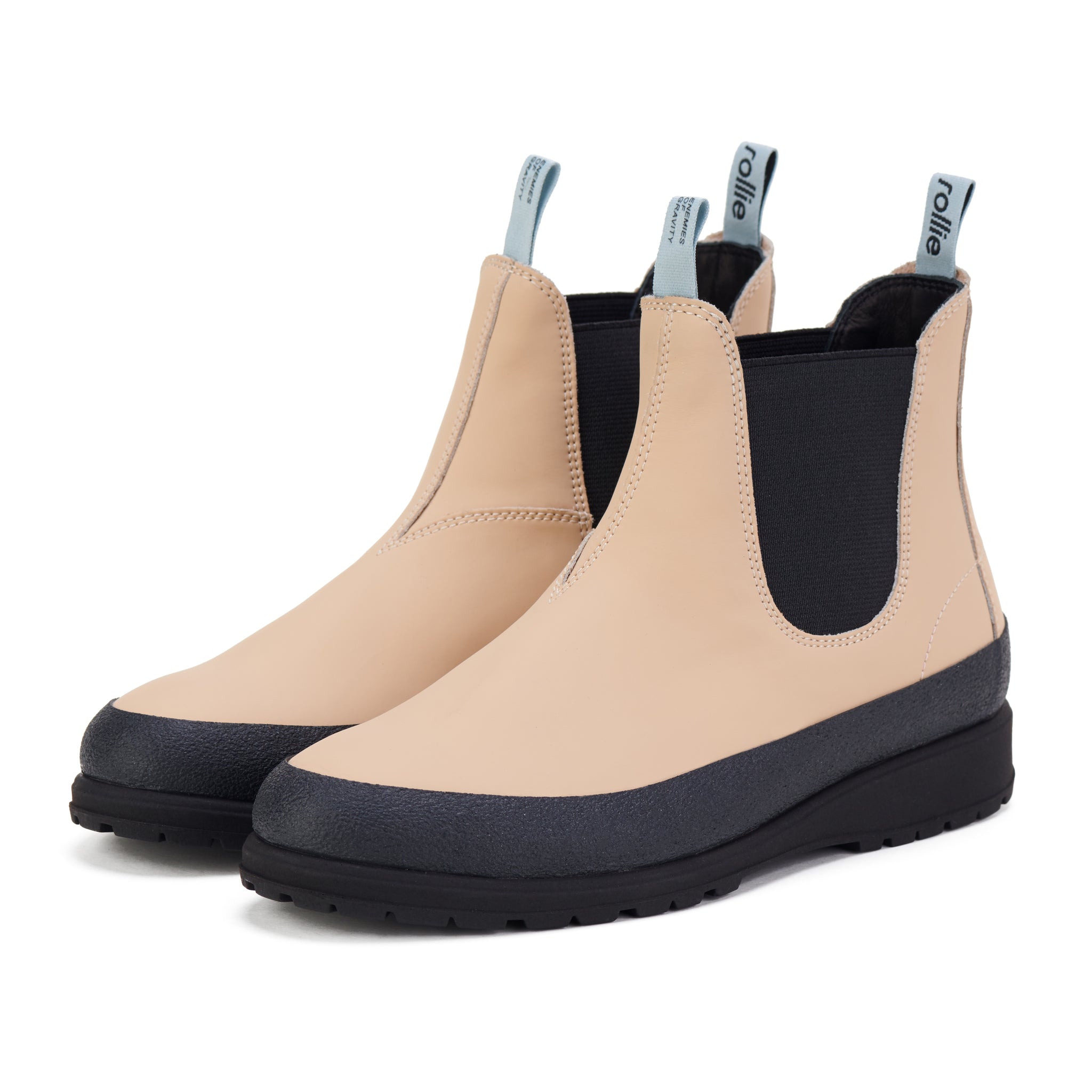 Fields Chelsea Rubberised Cream-Footwear-Rollie-The Bay Room