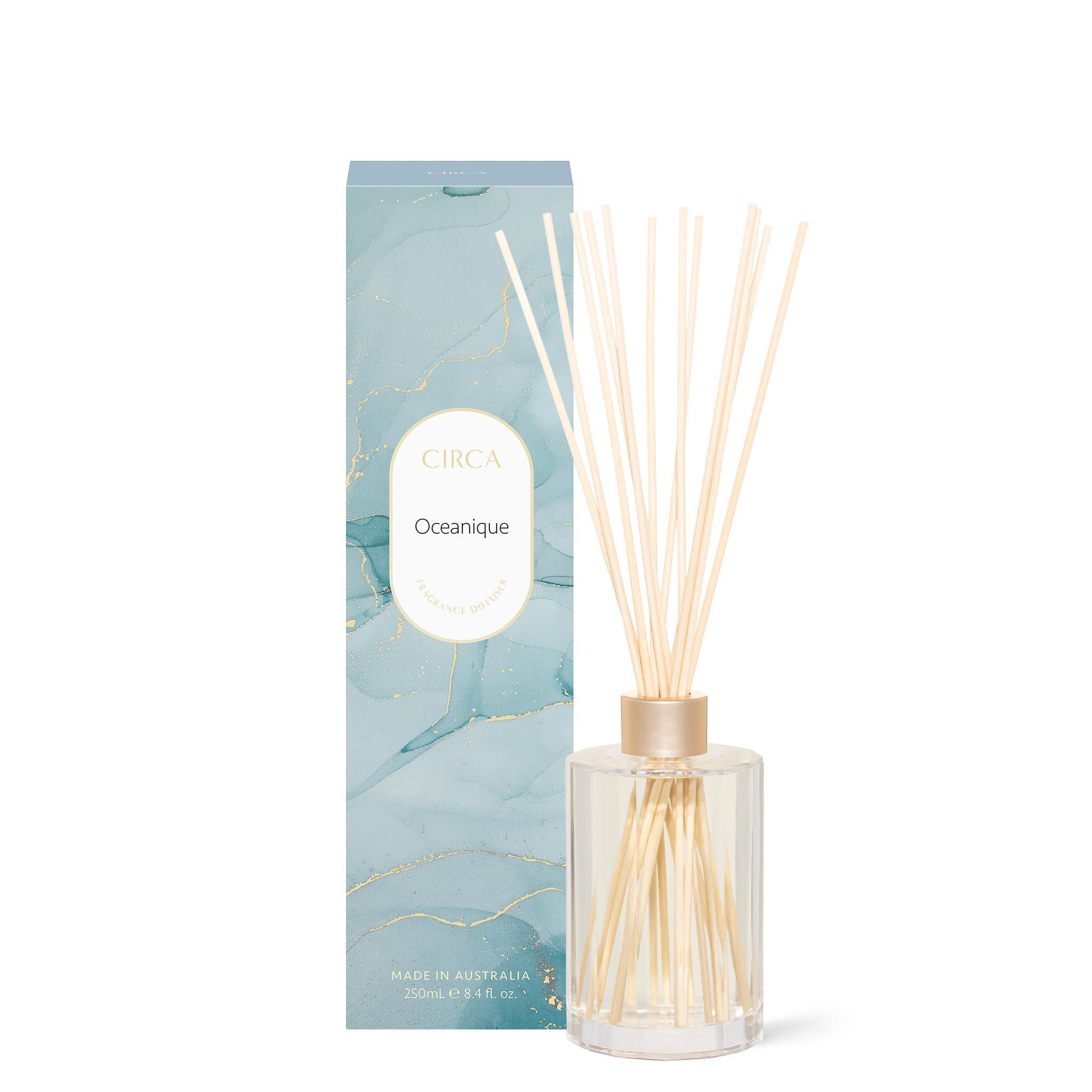 Fragrance Diffuser 250ml - Asst Fragrance-Candles & Fragrance-Circa-Oceanique-The Bay Room