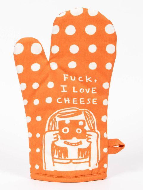 Fuck, I love Cheese Oven Mitt-Fun & Games-Blue Q-The Bay Room