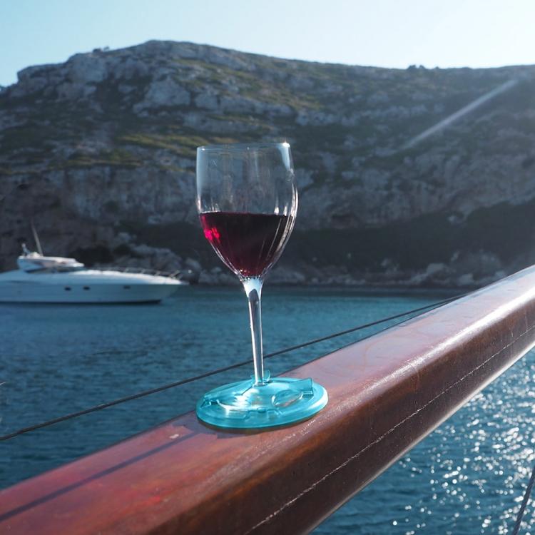 Glass on the Boat - Set/4-Travel & Outdoors-Glass on the Grass-The Bay Room