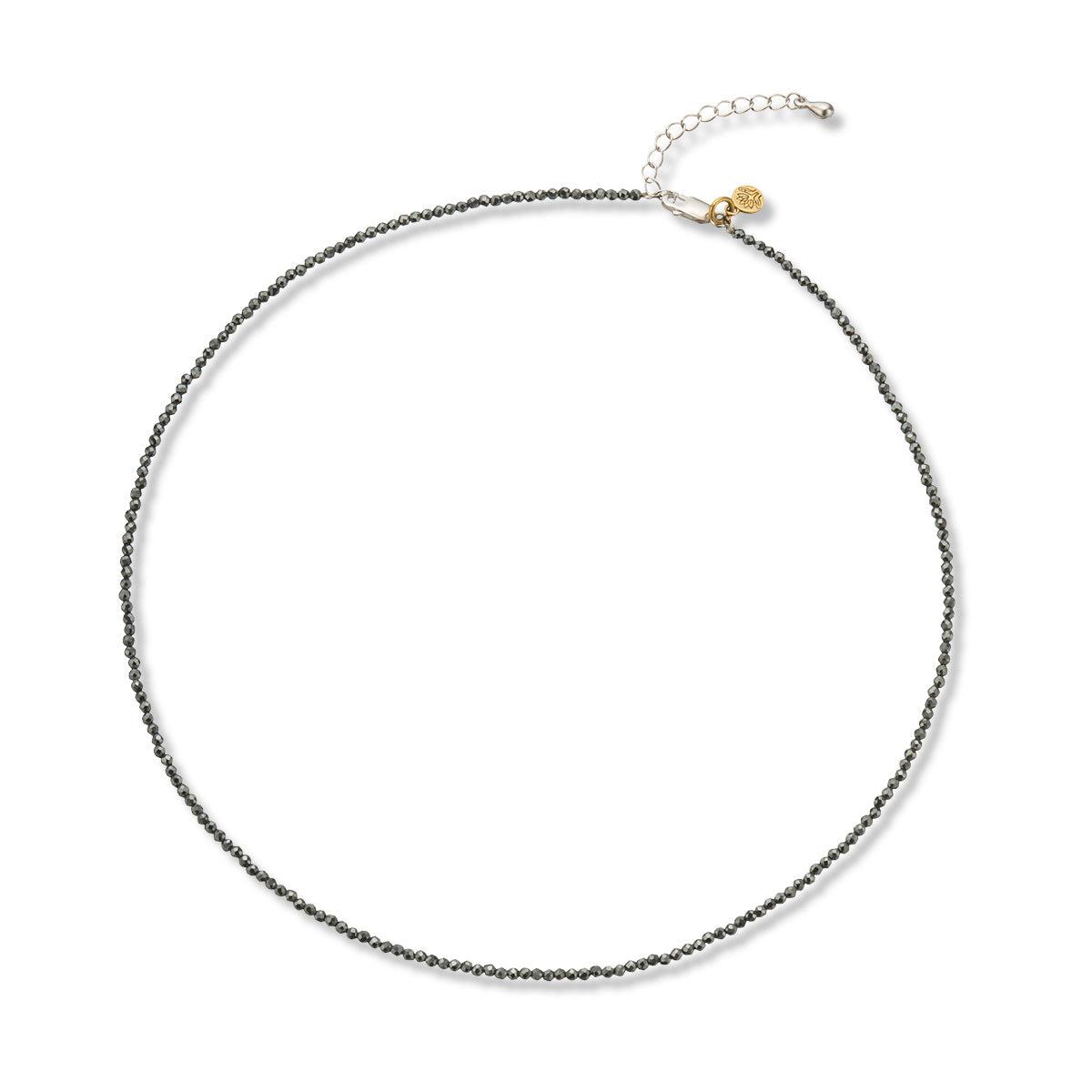 Hematite Empower Gem Necklace-Jewellery-Palas-The Bay Room