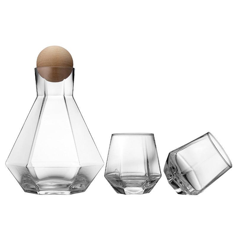 Jaxon Carafe and Tumbler Set in Clear-Dining & Entertaining-Ladelle-The Bay Room