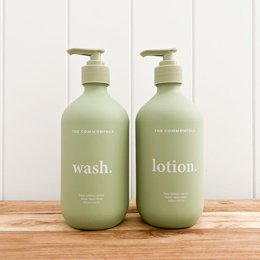 Keep It Simple Hand + Body Kit - Sage-Beauty & Well-Being-The Commonfolk Collective-The Bay Room
