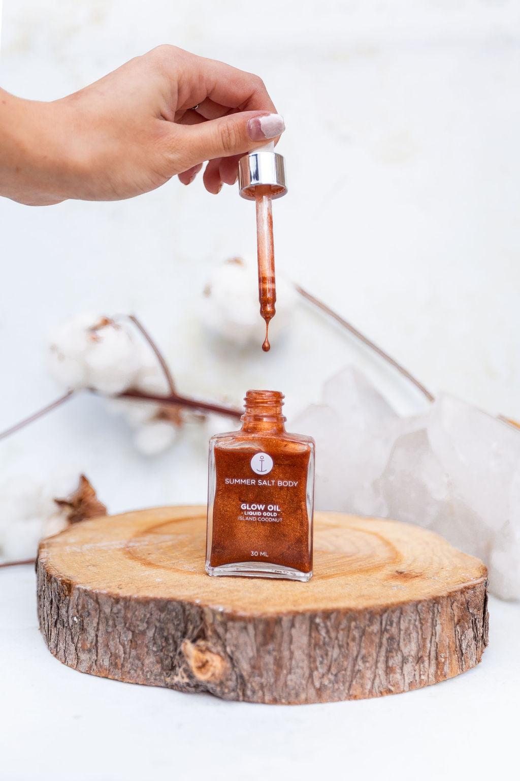 Liquid Gold - Glow Oil 30ml-Beauty & Well-Being-Summer Salt Body-The Bay Room