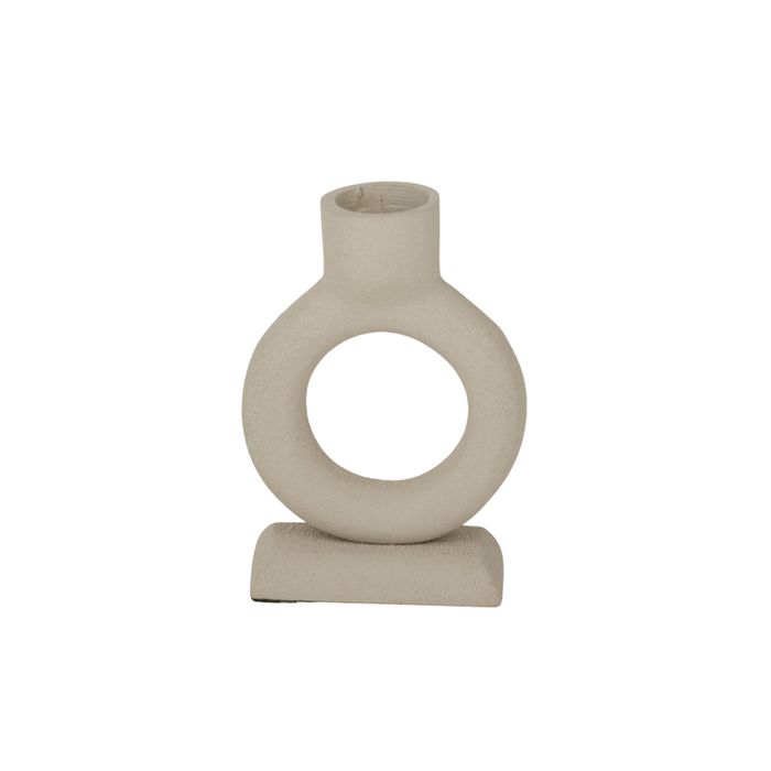 Magada Metal Round Candleholder-Decor Items-Coast To Coast Home-The Bay Room