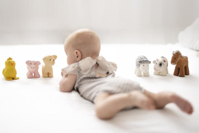 My First Farm Animals Rubber Teething Toys-Nursery & Nurture-Tikiri-The Bay Room