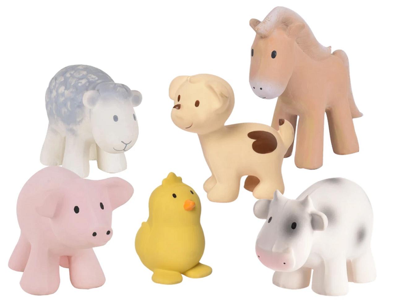 My First Farm Animals Rubber Teething Toys-Nursery & Nurture-Tikiri-The Bay Room