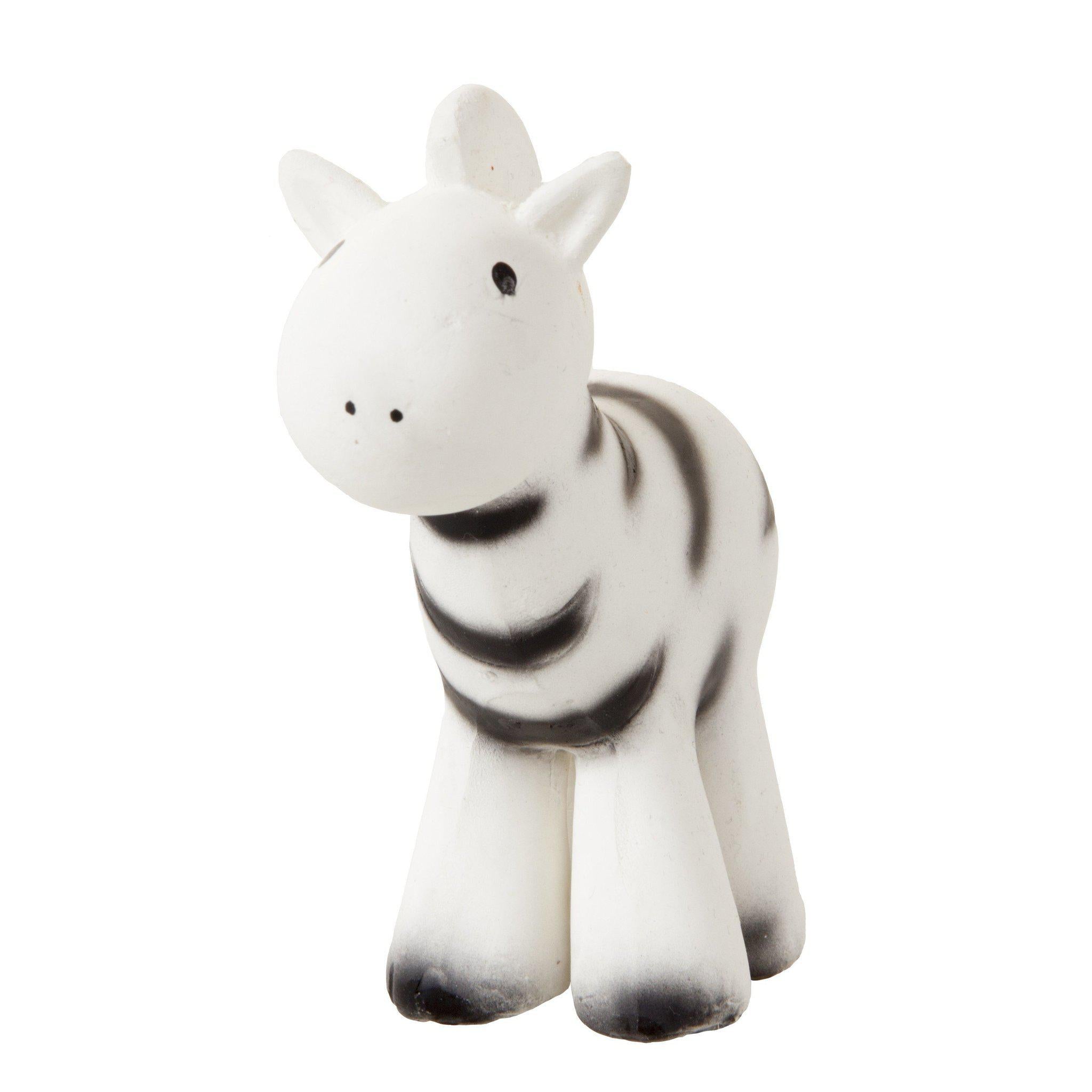 My First Zoo Rubber Teething Toys-Nursery & Nurture-Tikiri-Zebra-The Bay Room